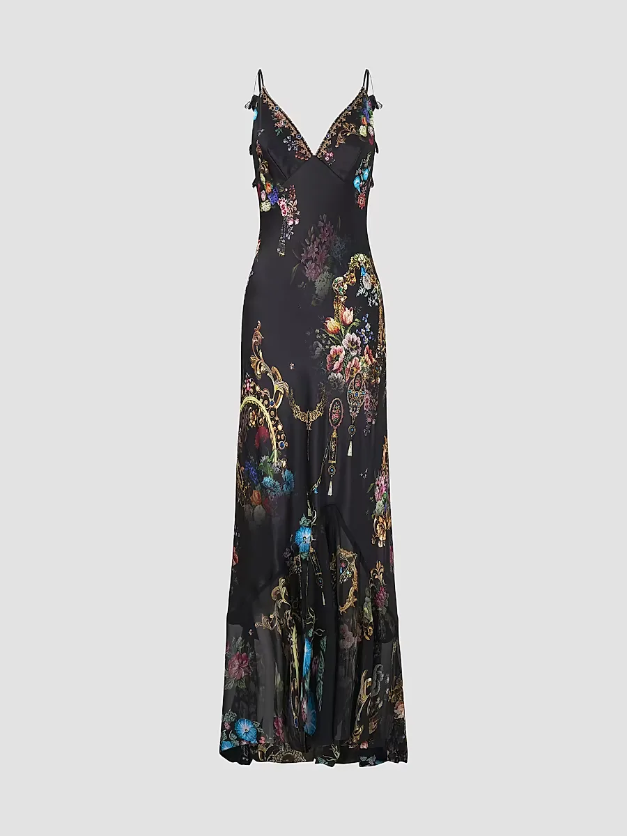 Silk Maxi Slipdress by Camilla
