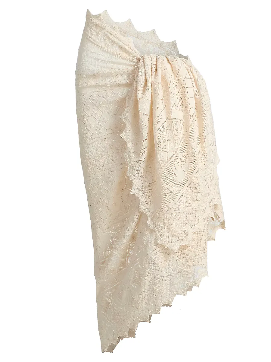 Woven Cotton Pareo by Zimmermann
