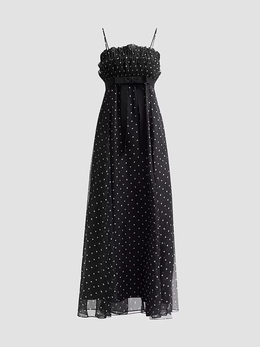 Frill Pleated Maxi Dress by Zimmermann