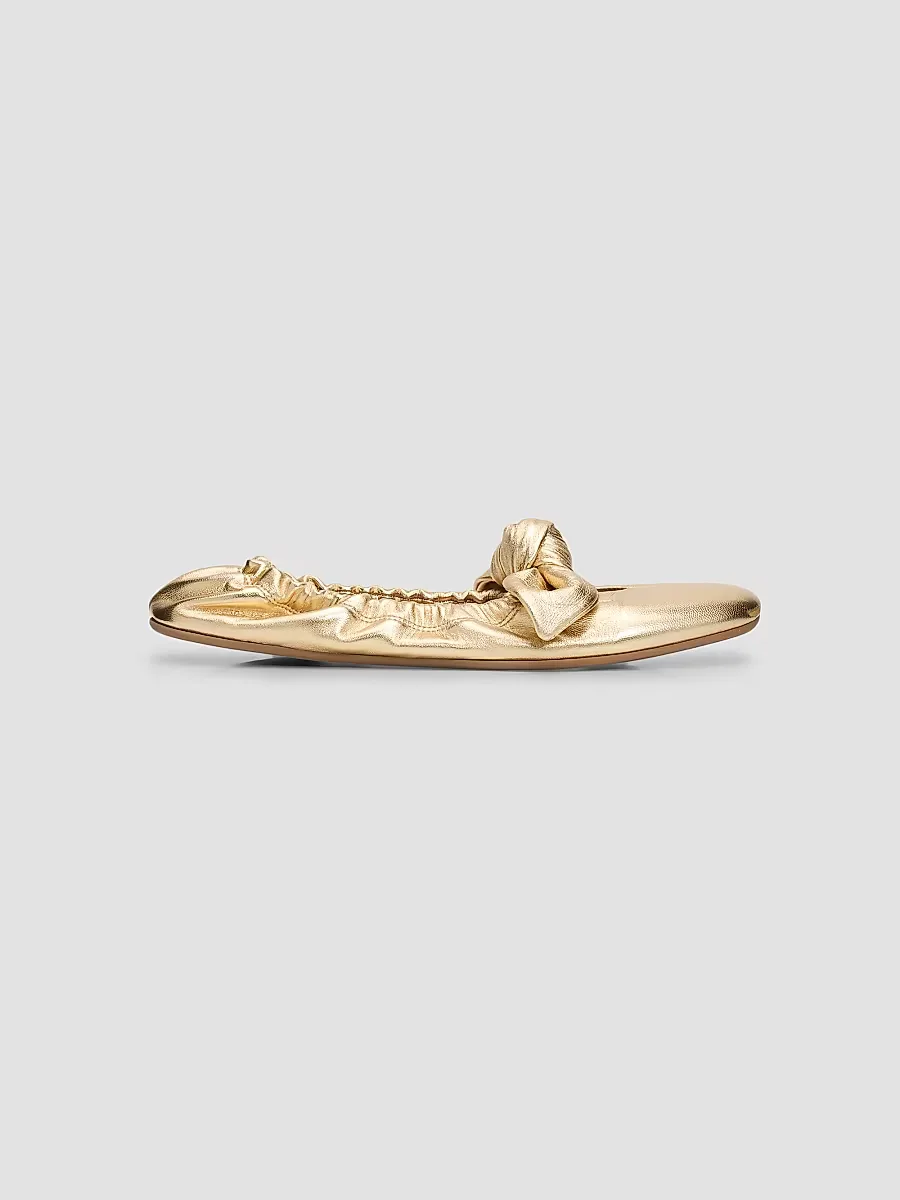 Carousel Leather Ballerina Flats by Zimmermann
