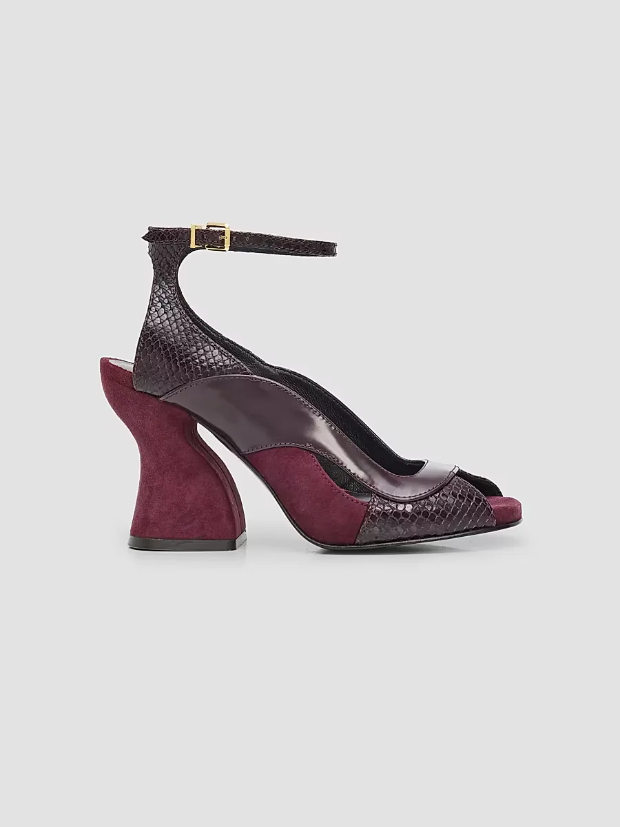 Marvi 75MM Leather Sandals