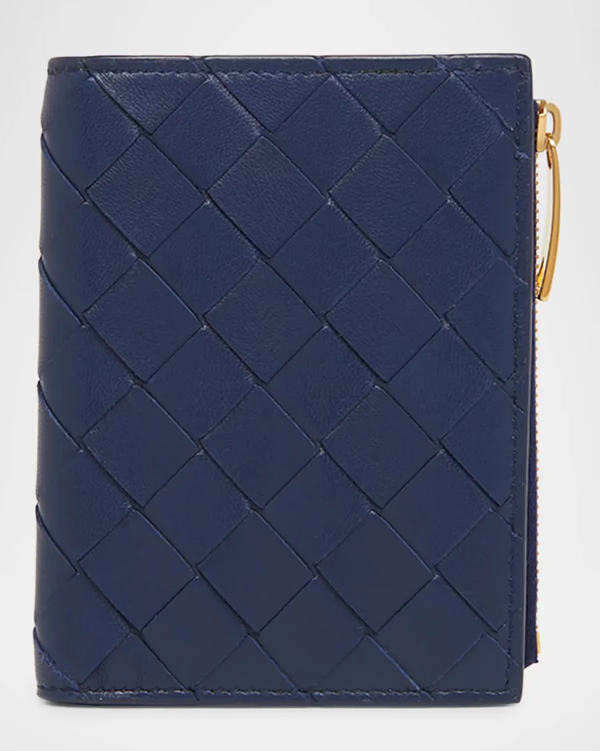Small Bifold Leather Wallet by Bottega Veneta