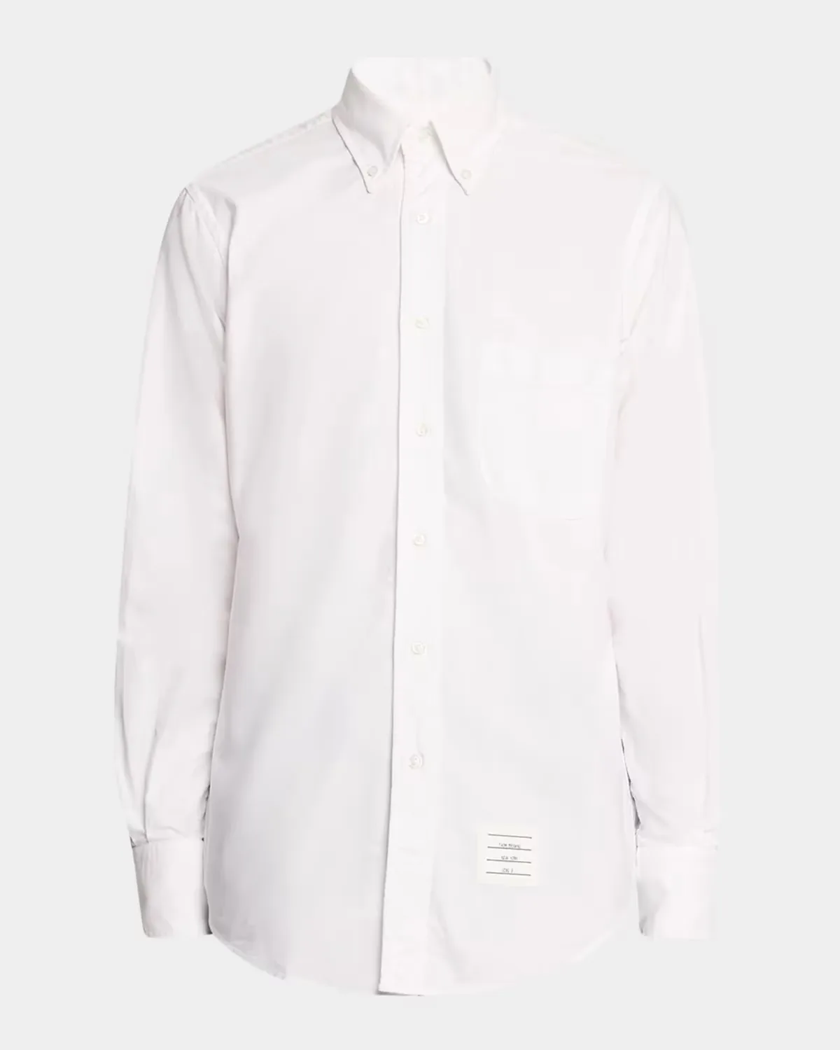 Oxford Grosgrain-Placket Dress Shirt by Thom Browne