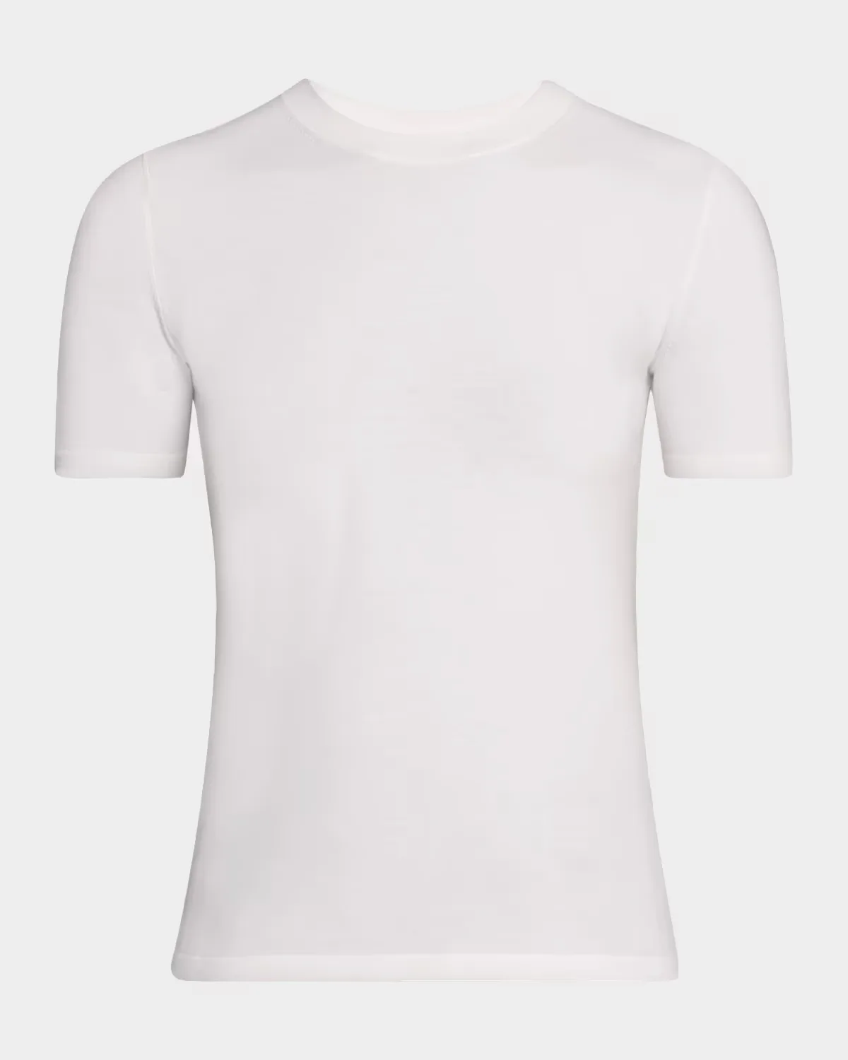 Stretch Viscose Short-Sleeve Sweater by Michael Kors Collection