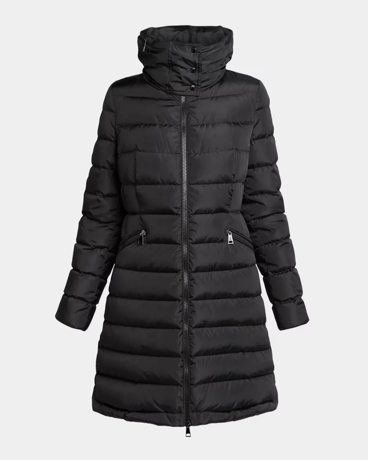 Hirma Hooded Long Down Jacket by Moncler