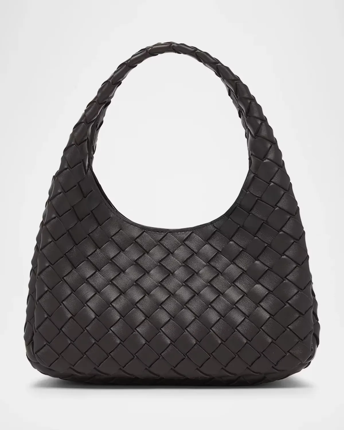 Baby Campana Leather Top Handle Bag by Bottega Veneta