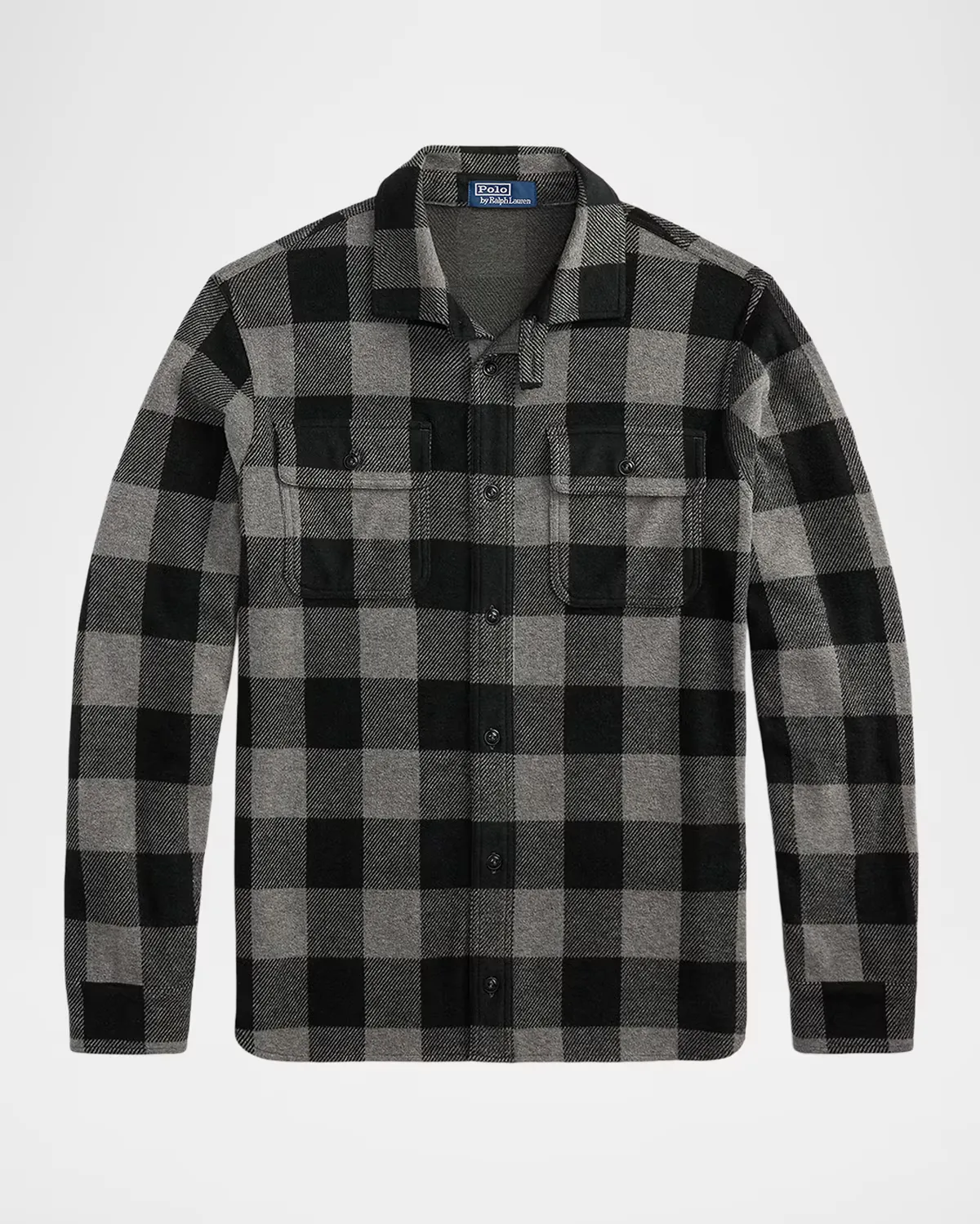 Flannel Knit Overshirt by Polo Ralph Lauren