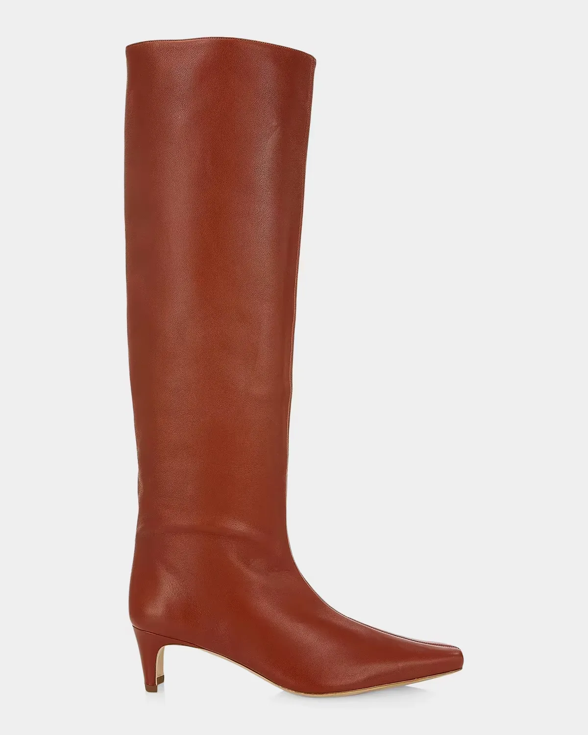 Wally Pointed Leather Tall Boots