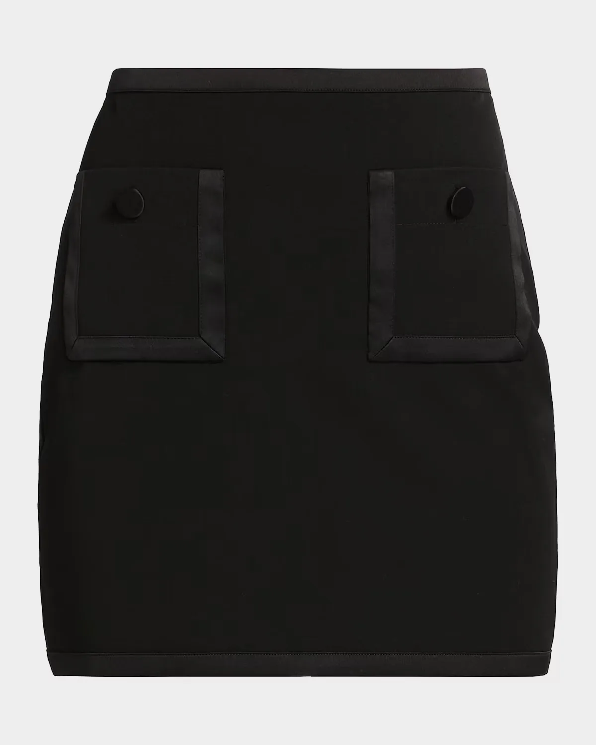 Cassiopeia Pocket-Detail Mini Skirt by L & apos;AGENCE