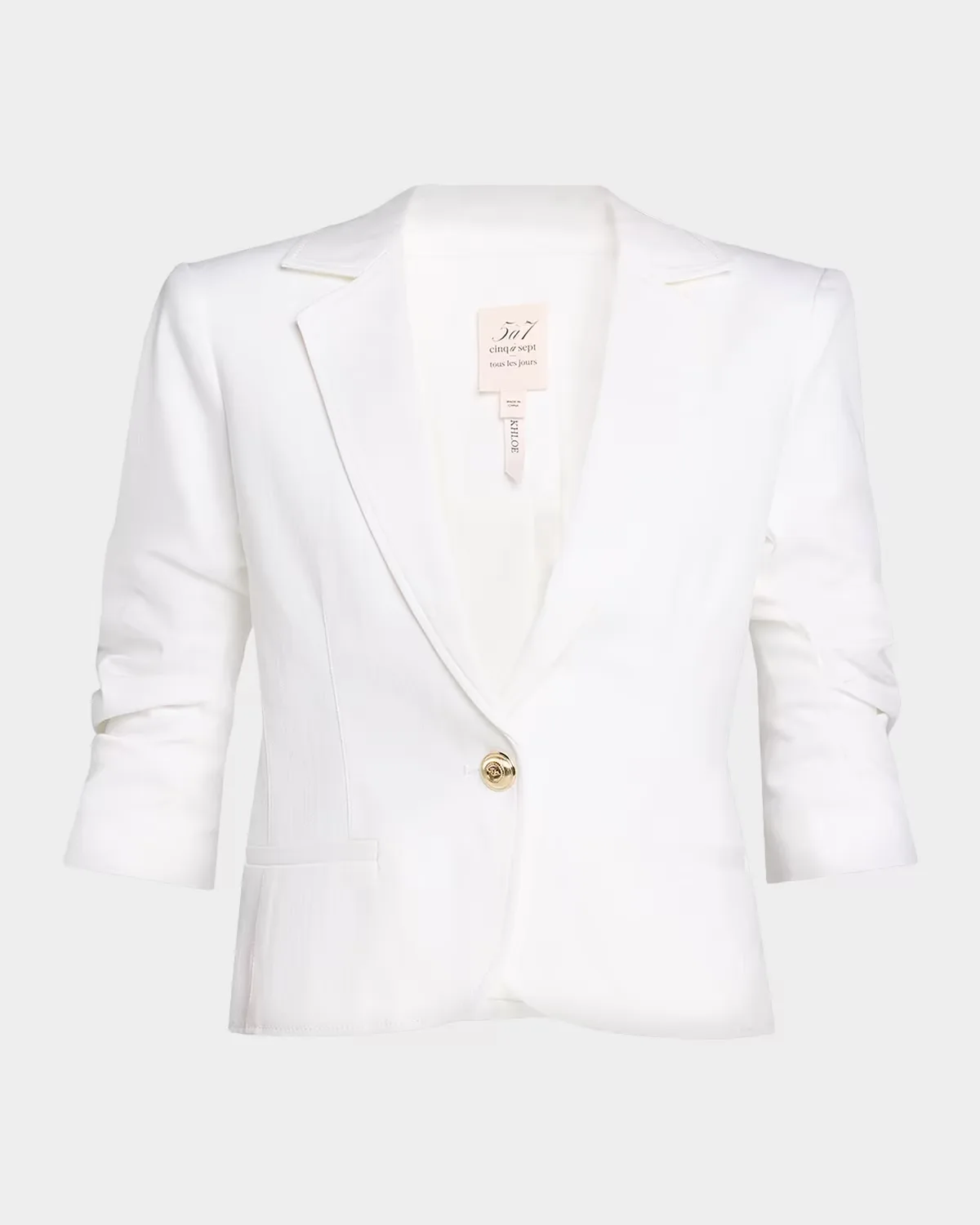 Le Petit Khloe Denim Blazer by Cinq à Sept