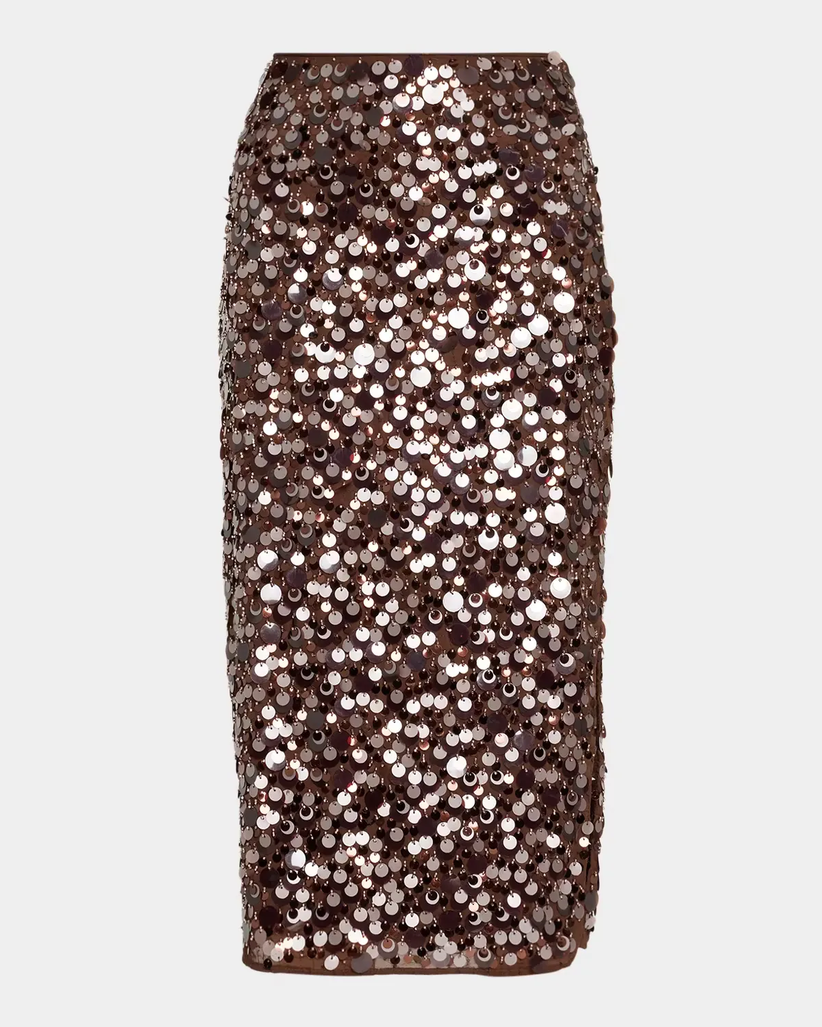 Roxanne Paillette Midi Pencil Skirt