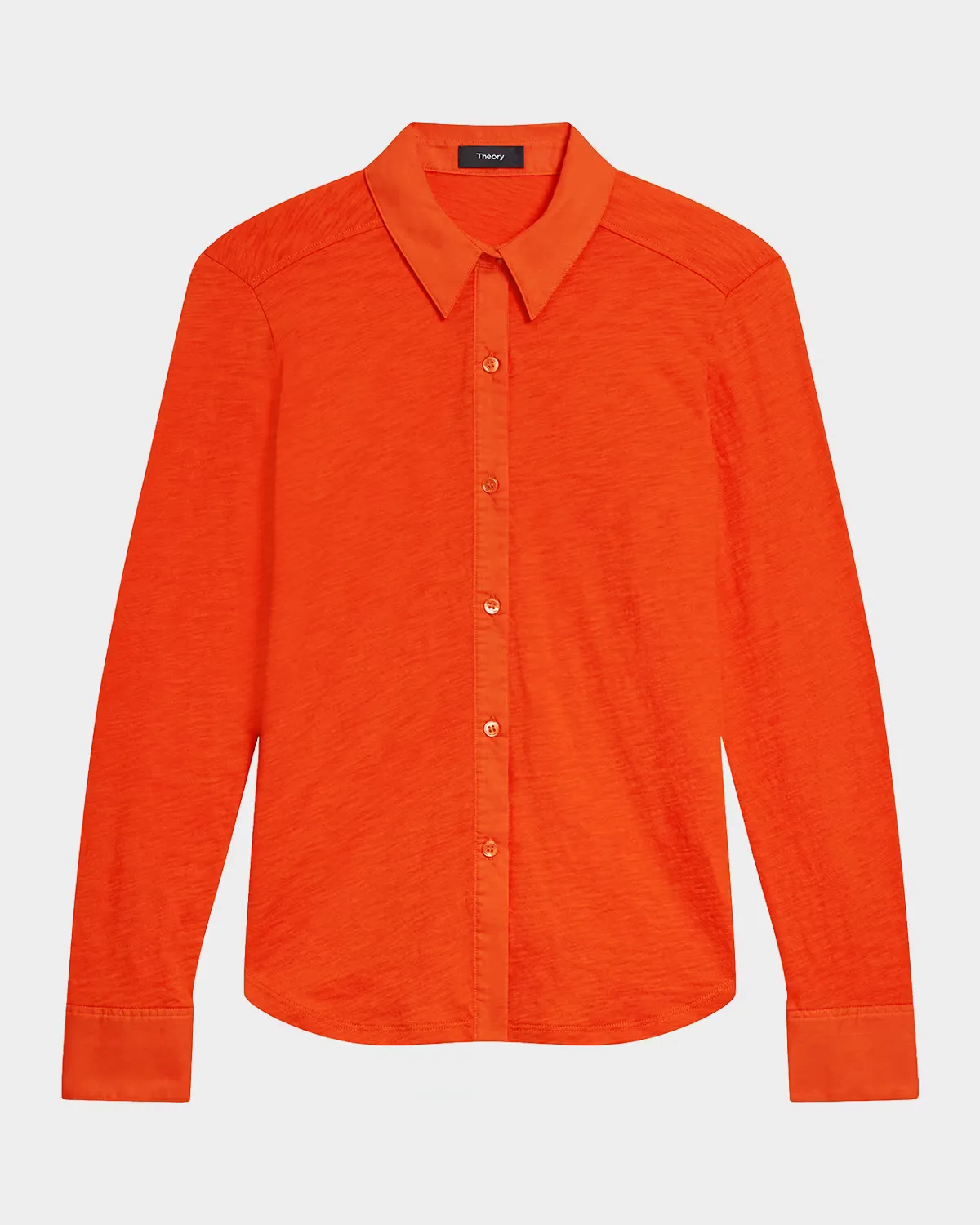 Riduro Organic Cotton Button-Down Shirt by Theory