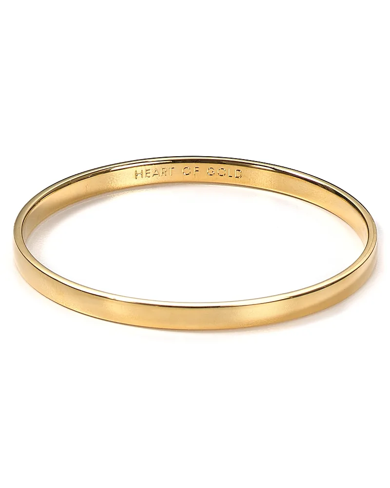 Idiom Heart of Gold Bangle by Kate Spade New York