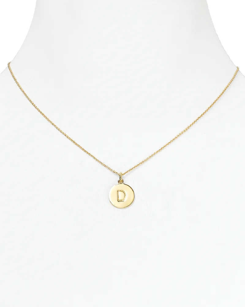 One in a Million Initial Pendant Necklace, 16.5"