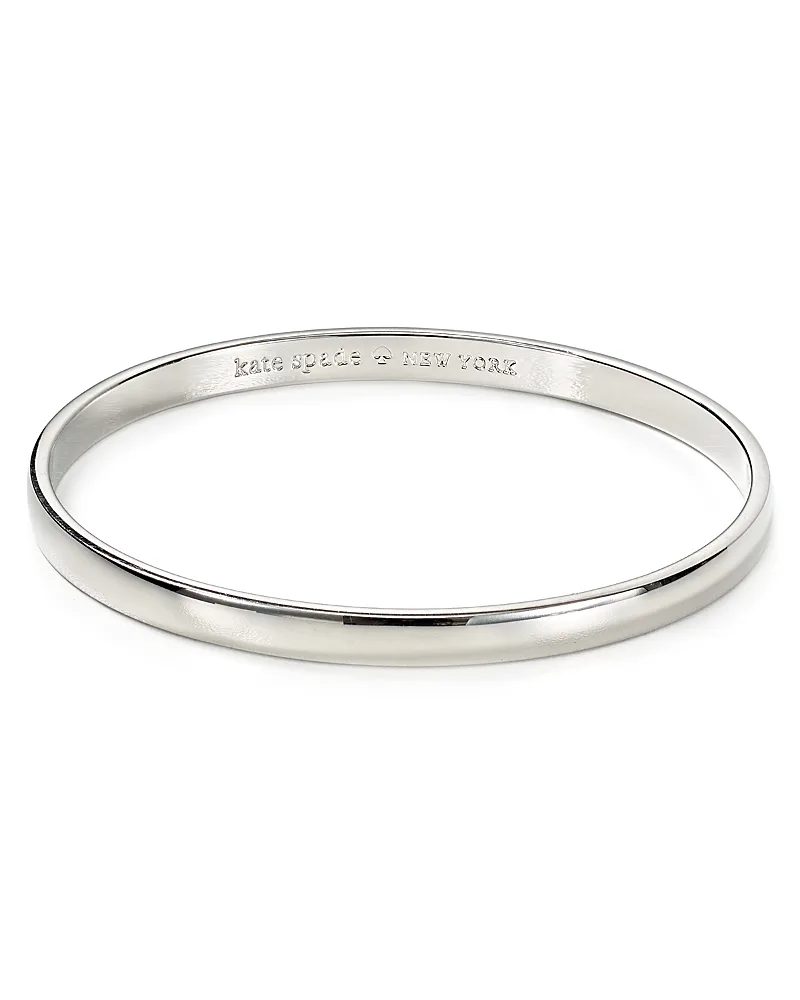 Find the Silver Lining Idiom Bangle by Kate Spade New York