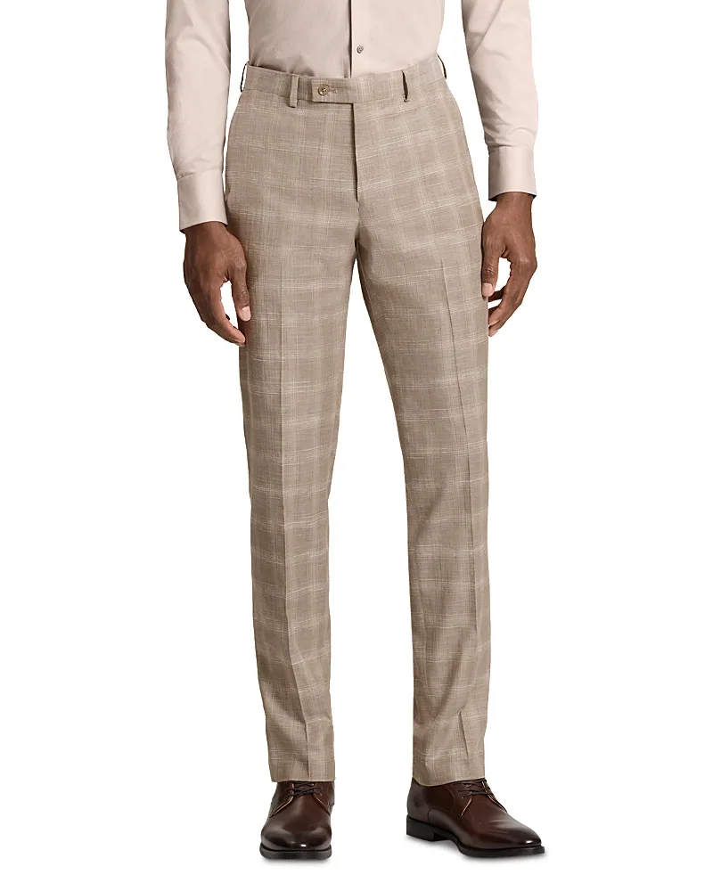 Winter Plaid Modern Fit Suit Pants by Ted Baker