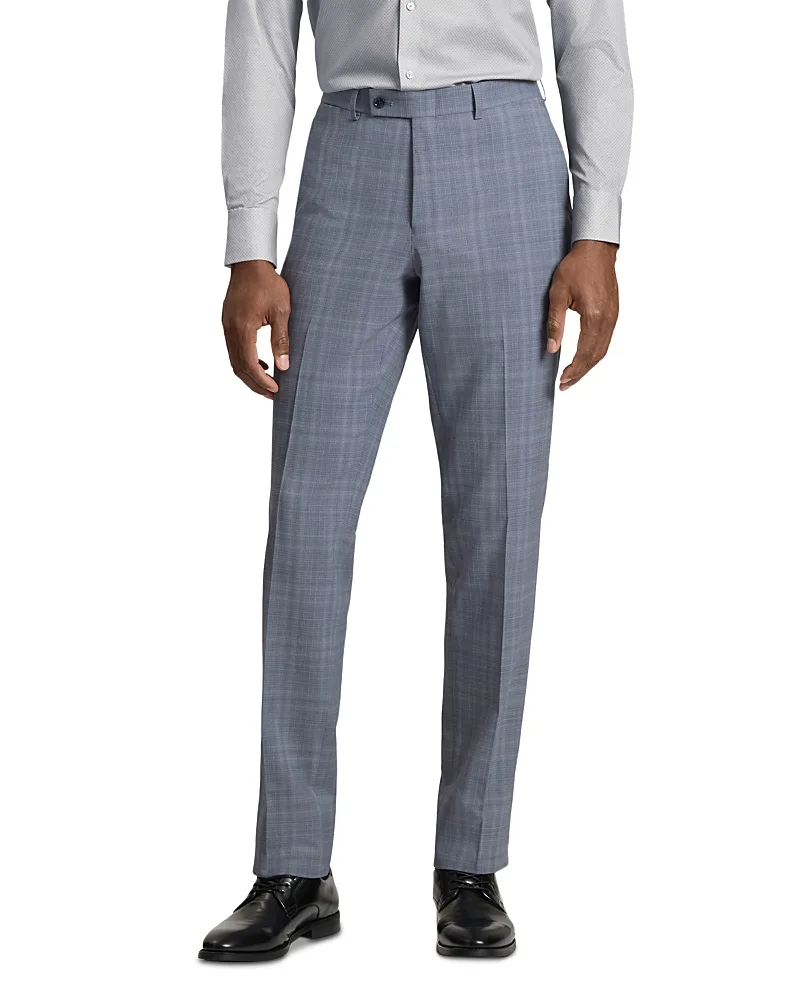 Modern Fit Plaid Check Suit Pants by Ted Baker