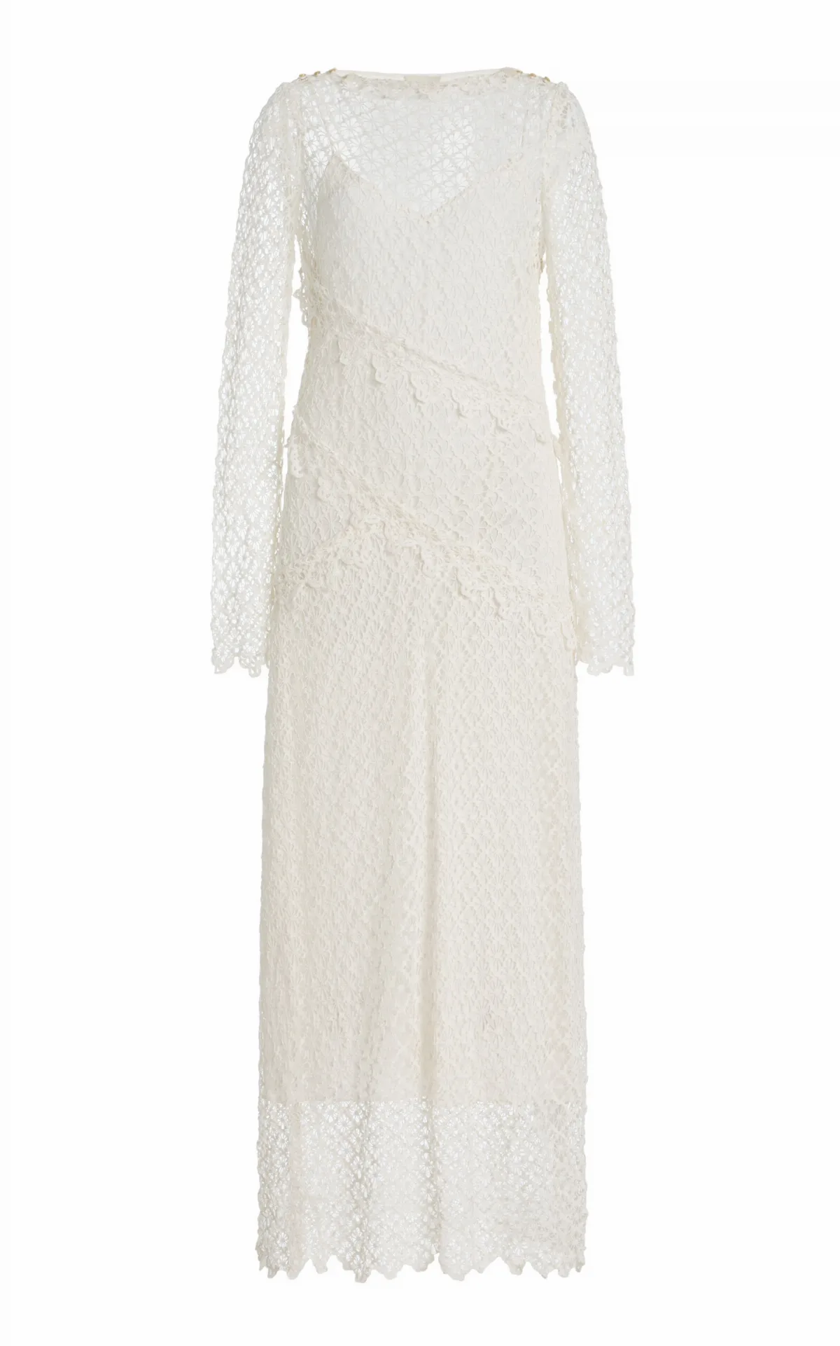 Lisia Cotton Lace Maxi Dress