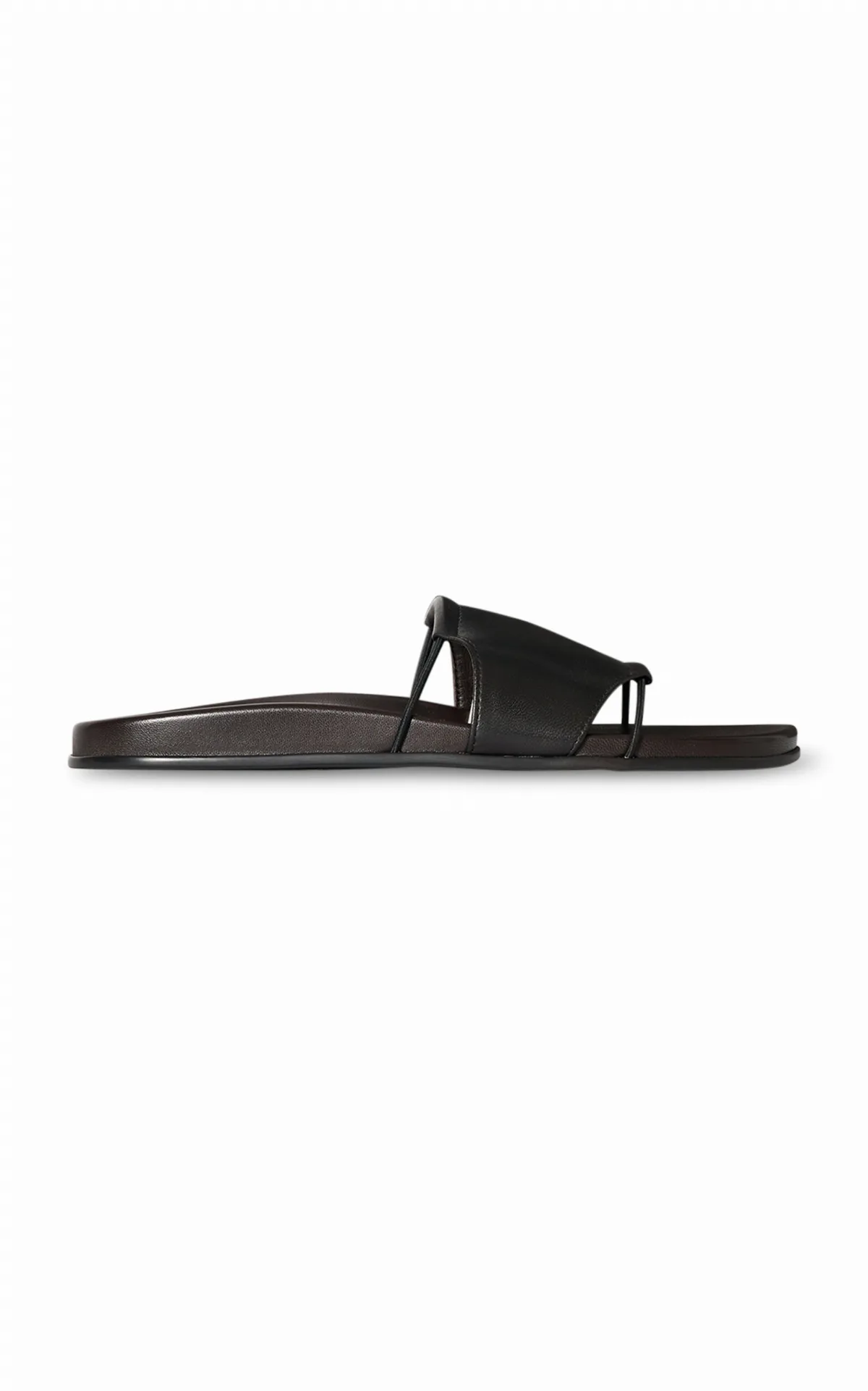 Vivienne Leather Slide Sandals by The Row