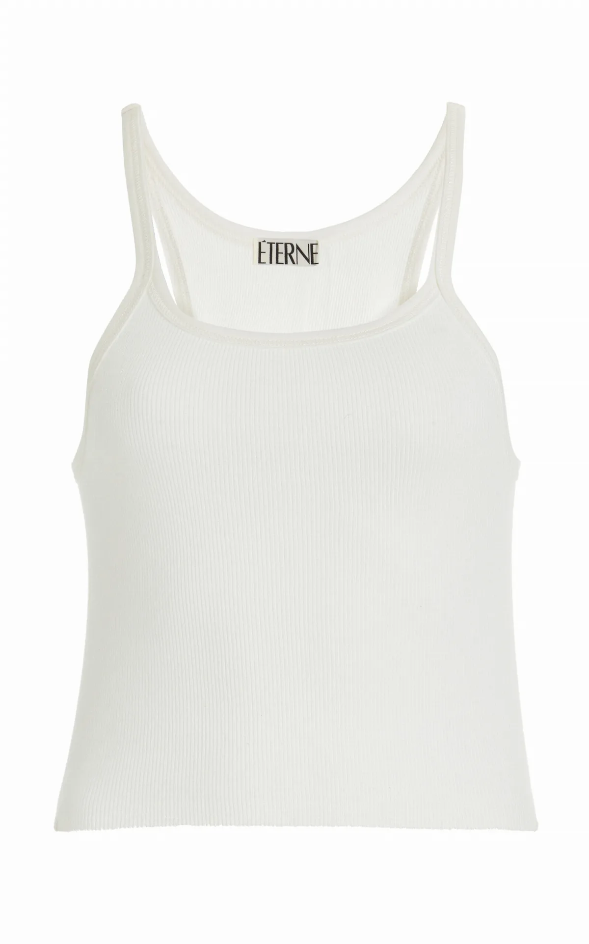Ribbed Cotton Tank Top by Éterne