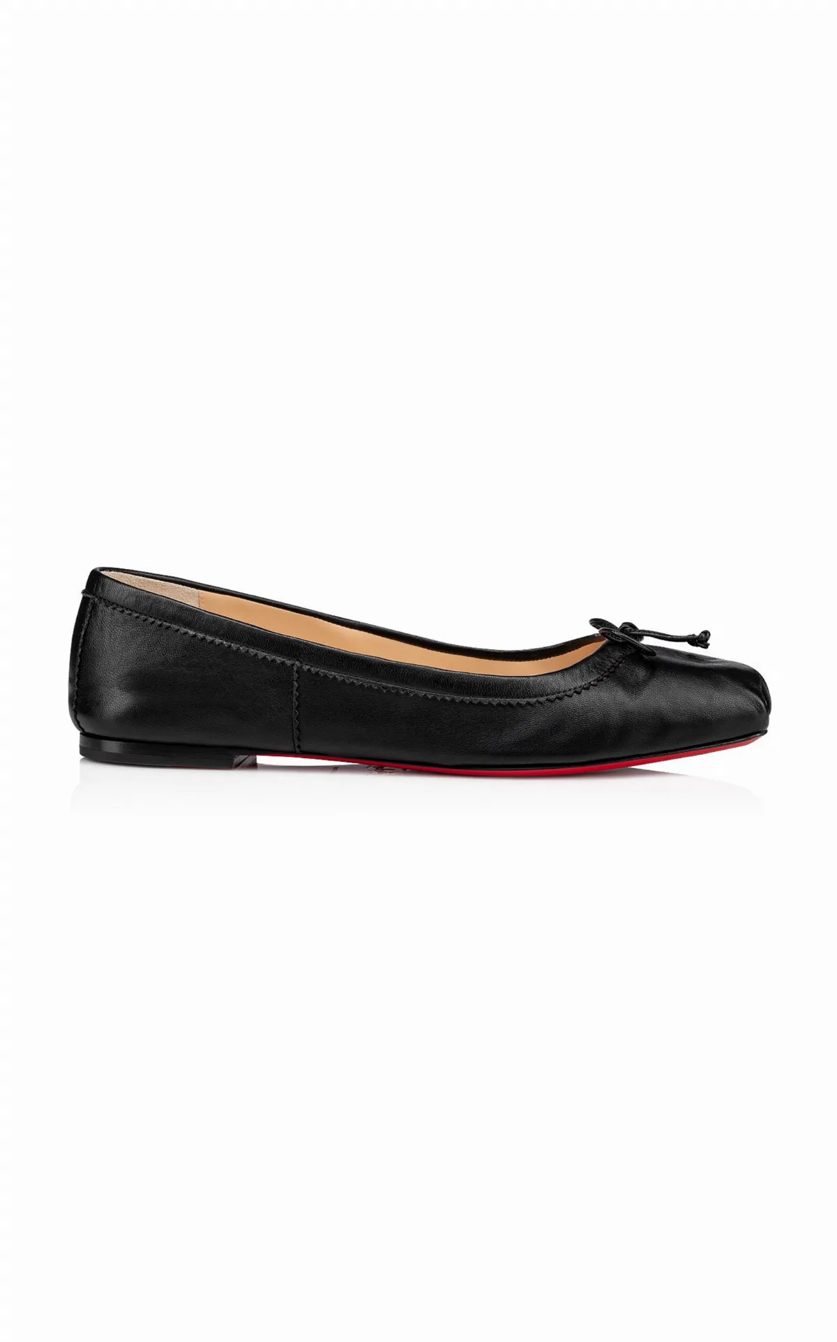 Mamadrague Leather Ballet Flats by Christian Louboutin
