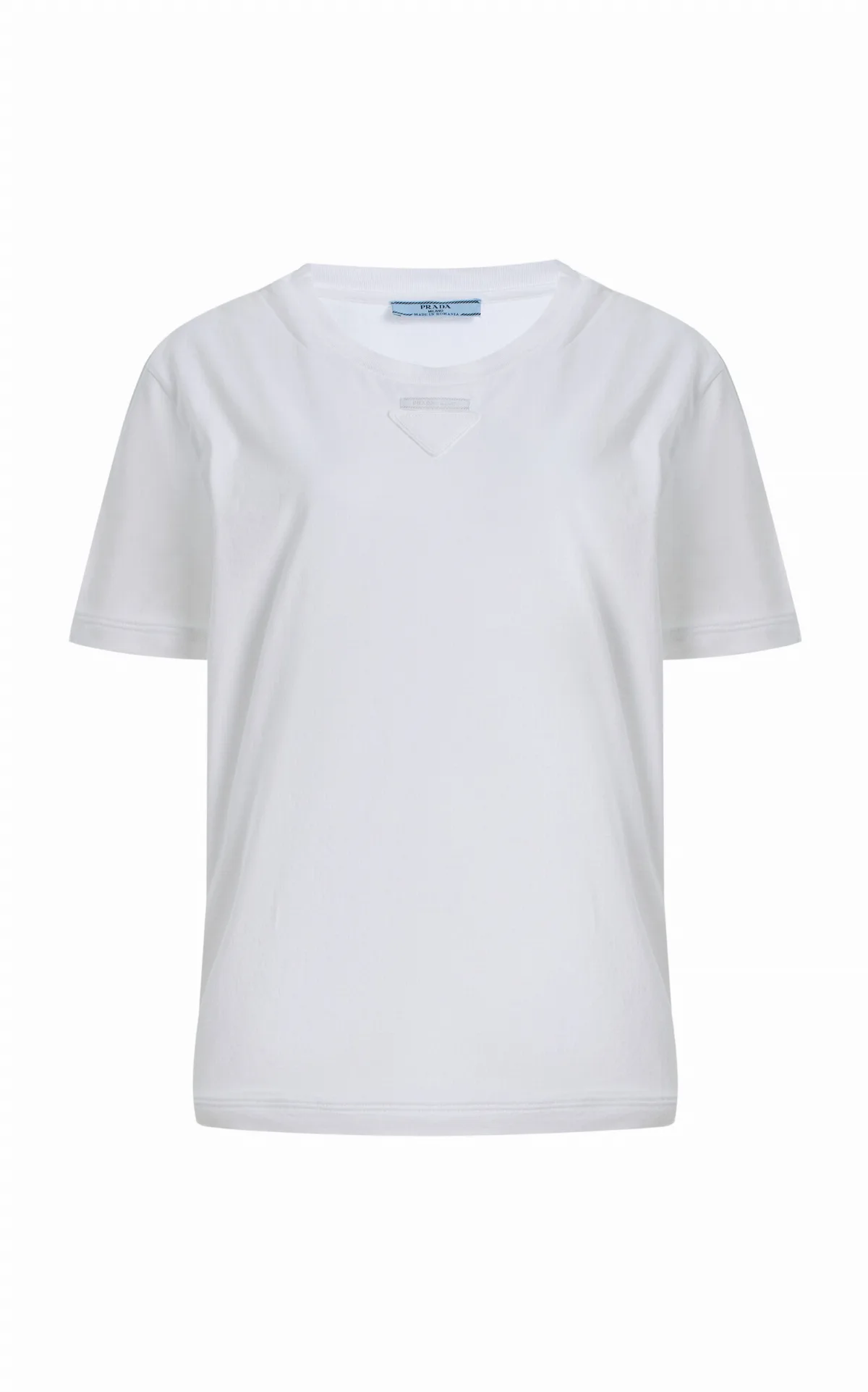 Molded Cotton Jersey T-Shirt by Prada