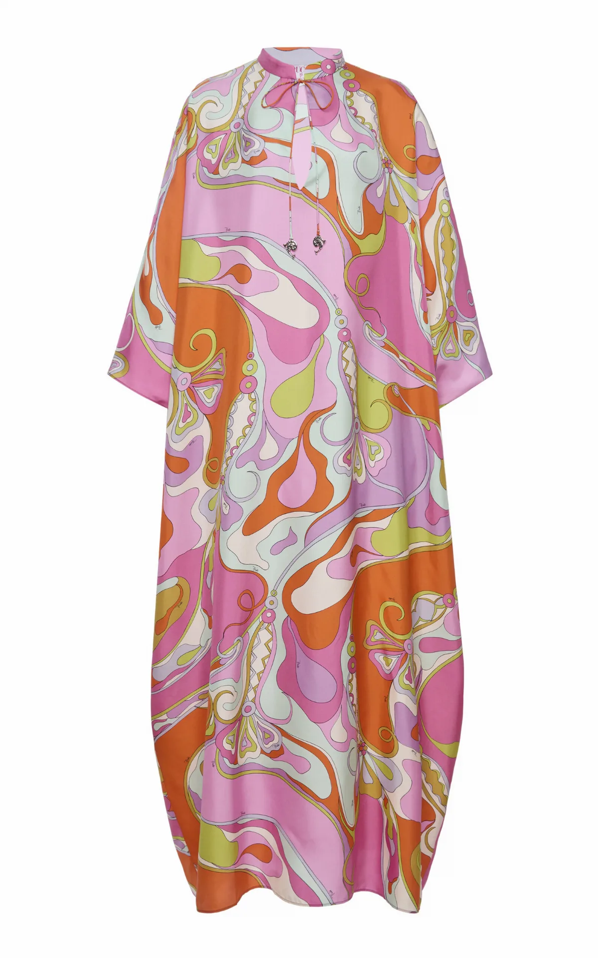 Silk Twill Caftan by Pucci