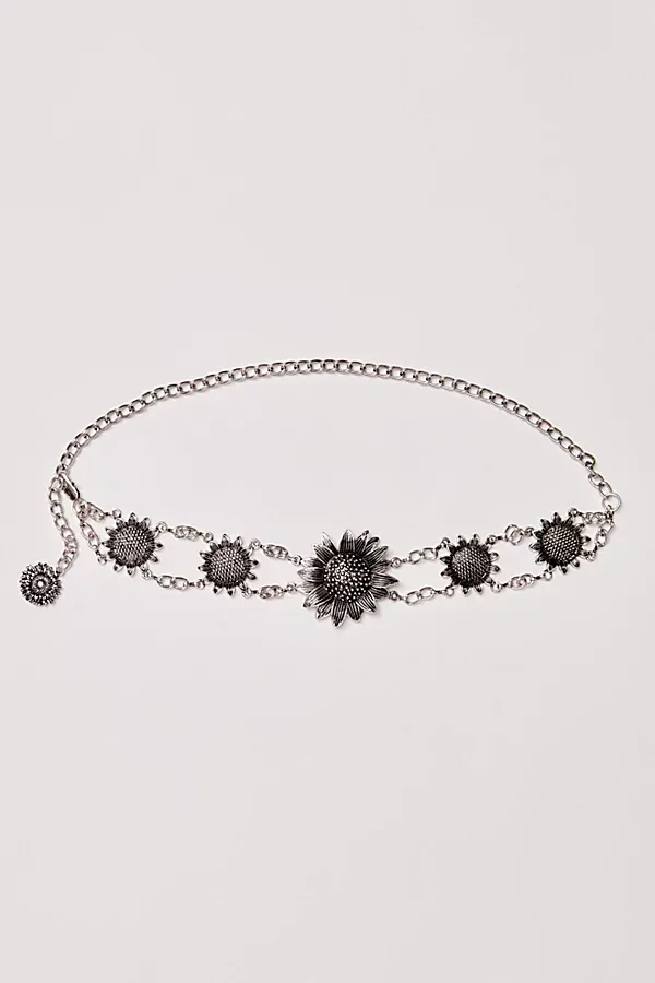 Sunflower Fields Chain Belt by Free People