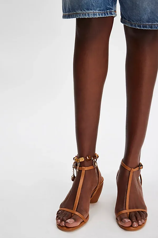 La La Land Strappy Heels by Free People