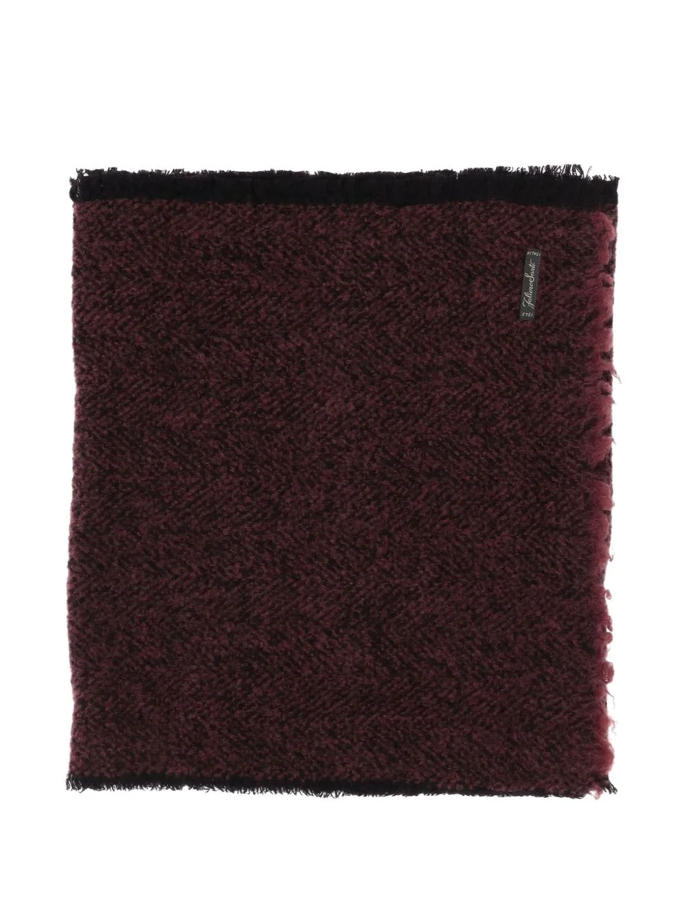 Resky Herringbone Scarf by Faliero Sarti
