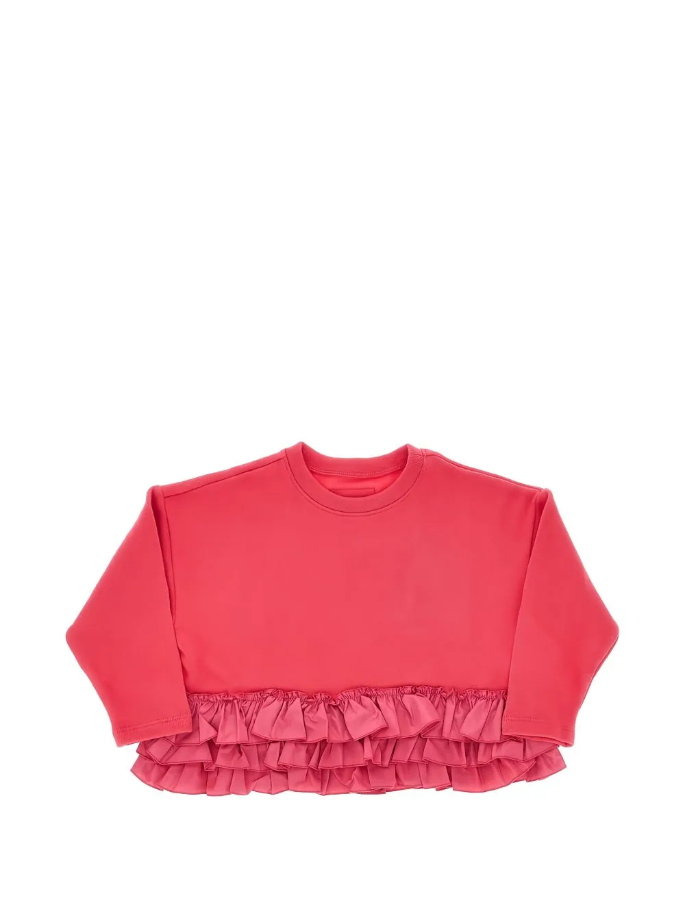 Ruffle-Trimmed Top by MaDilly