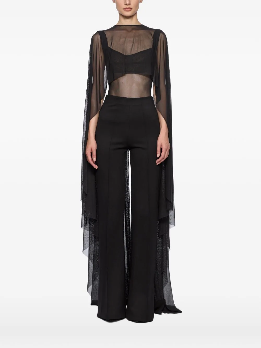 Semi-Sheer Cape by Atu Body Couture