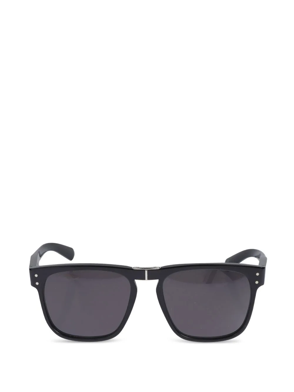 Rider Flag Rectangle-Frame Sunglasses