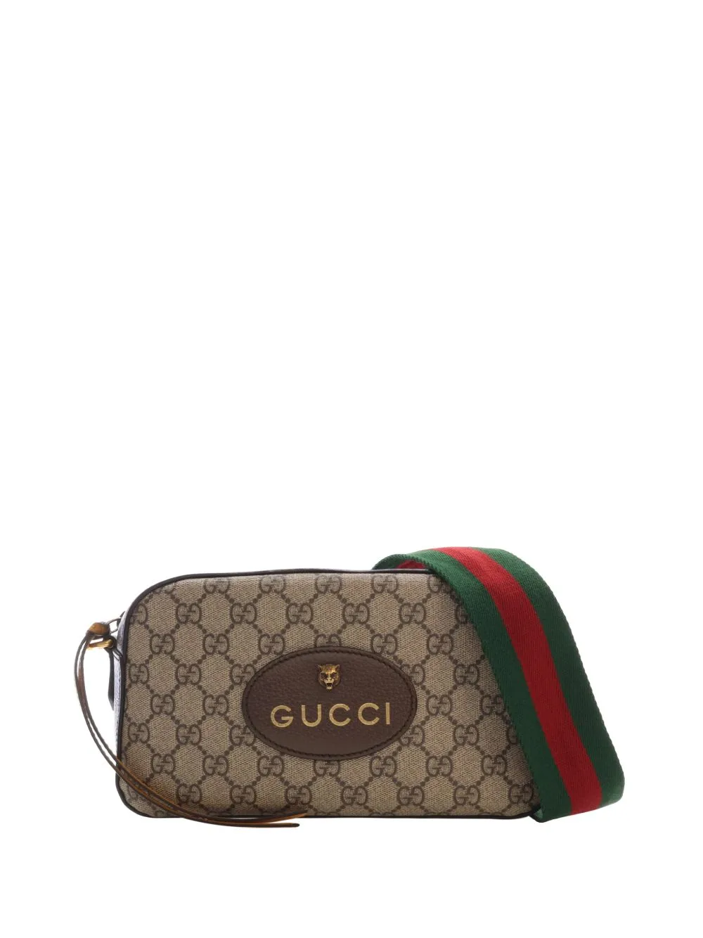 2000-2015 GG Supreme Web Neo Vintage Crossbody Bag by Gucci Pre-Owned