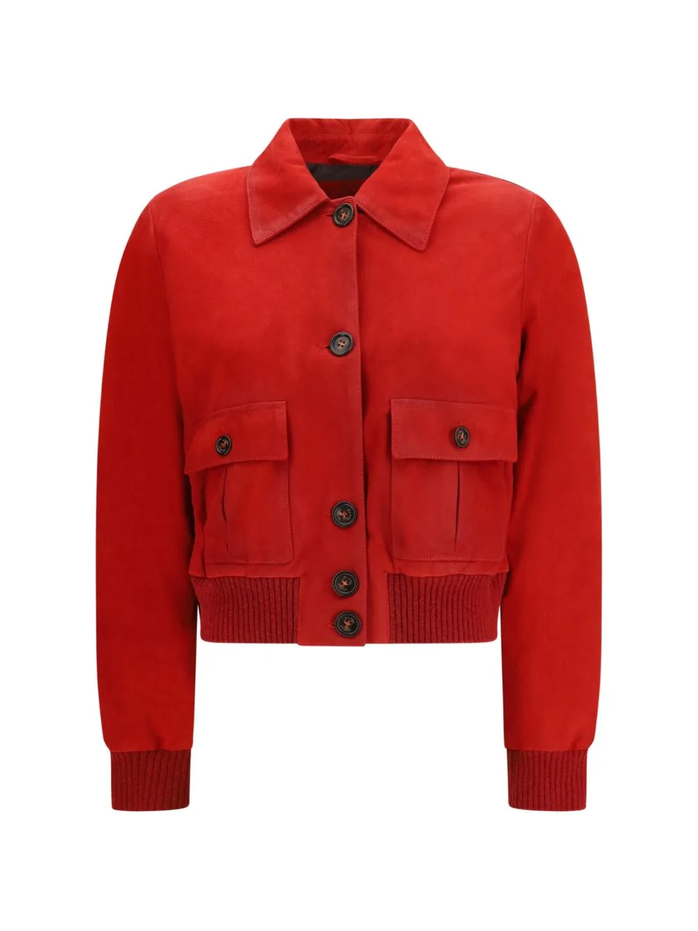 Valstarino Cropped Suede Jacket by Valstar