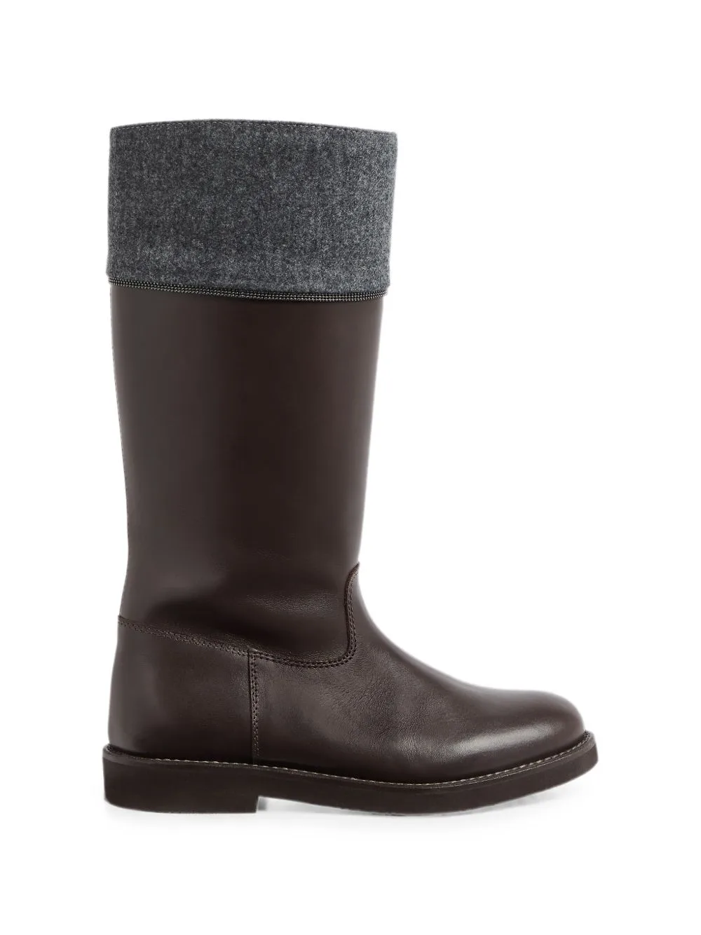 Monili Tall Boots by Brunello Cucinelli Kids