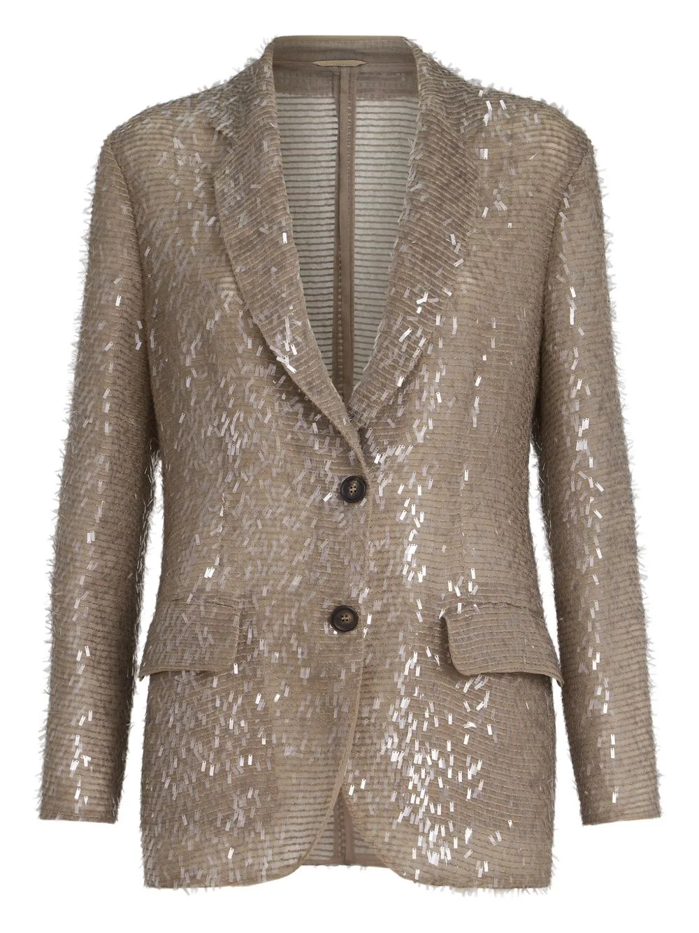 Button-Fastening Blazer by Brunello Cucinelli