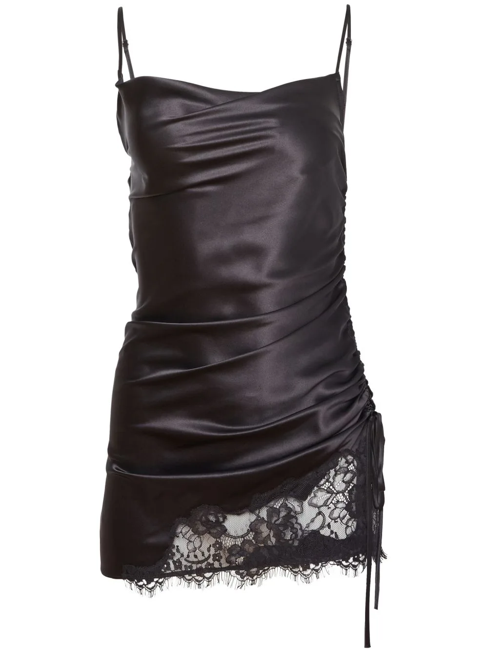 Ruched Silk Dress by Fleur Du Mal