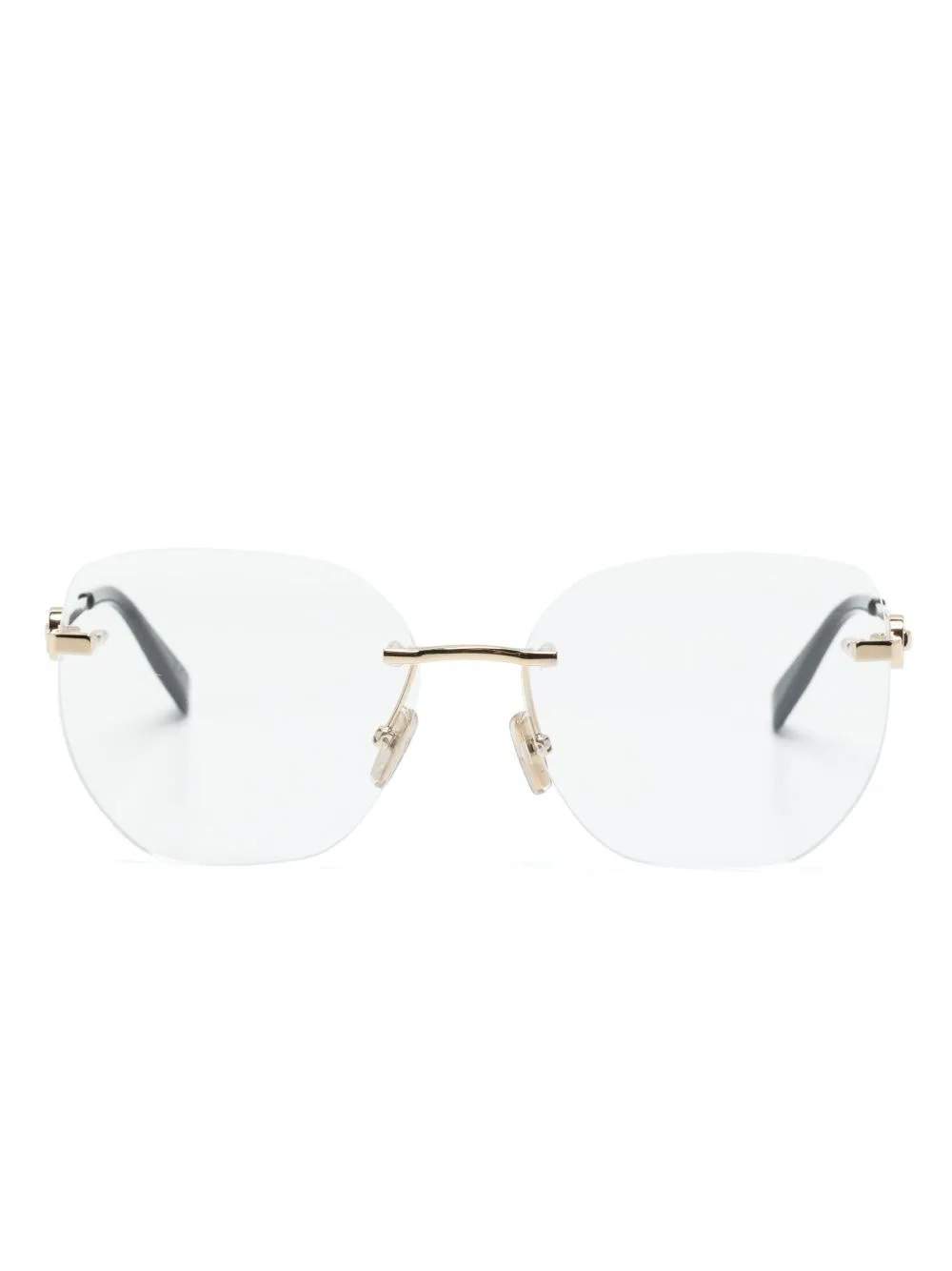 Rimless Glasses by Bvlgari