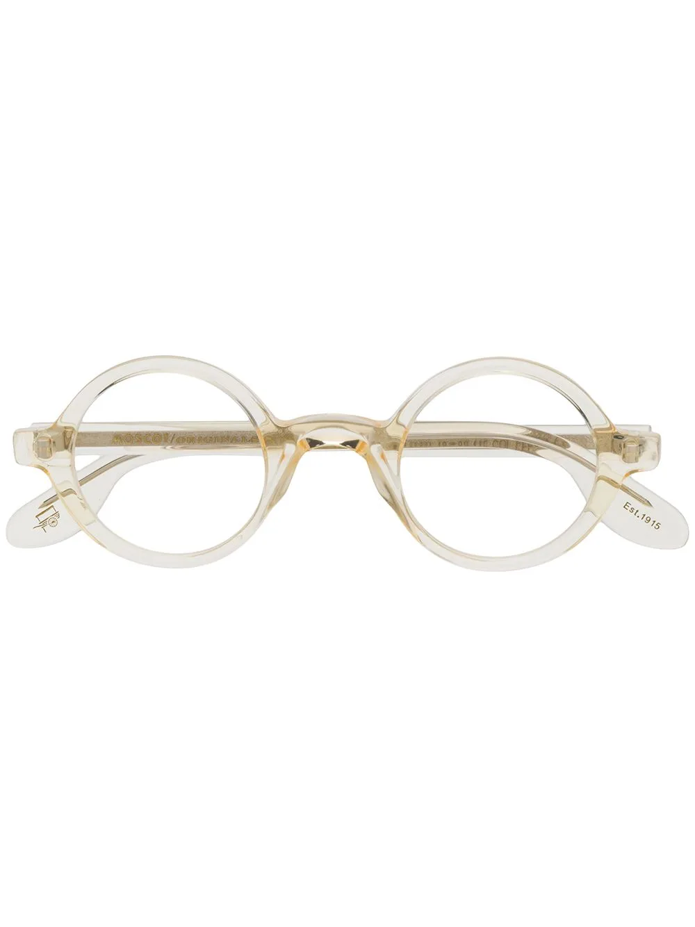Zolman Round-Frame Glasses by Moscot