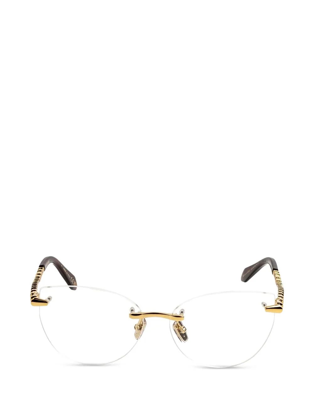 Serpenti Viper Rimless Glasses by Bvlgari