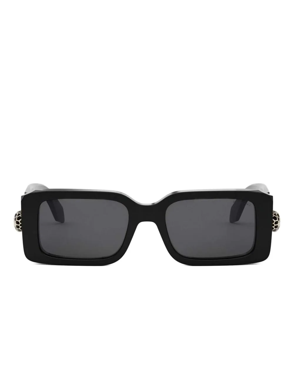 Serpenti Forever Rectangle-Frame Sunglasses by Bvlgari