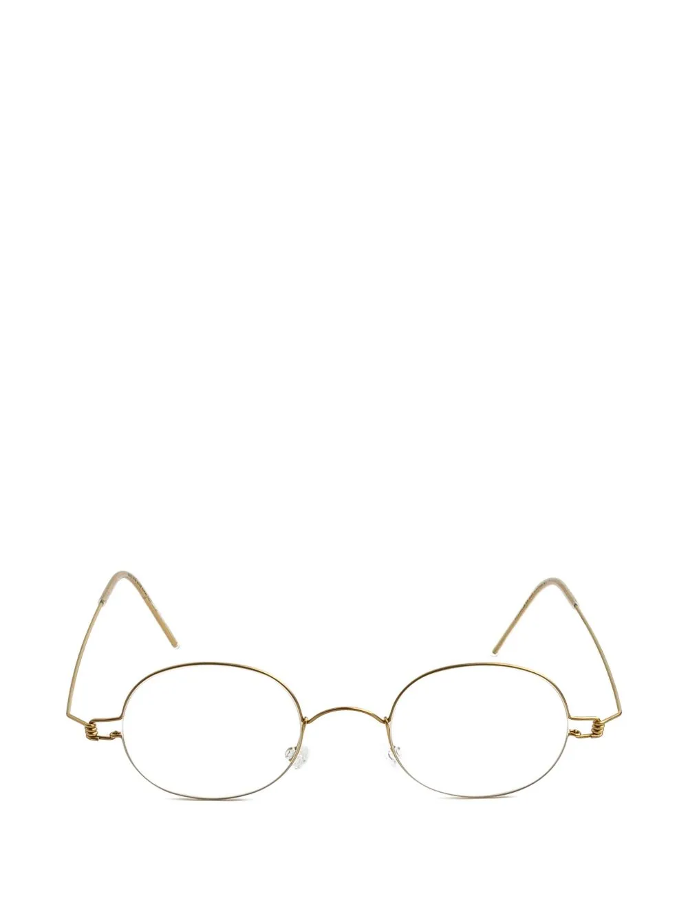 Round-Frame Titanium Glasses by Lindberg