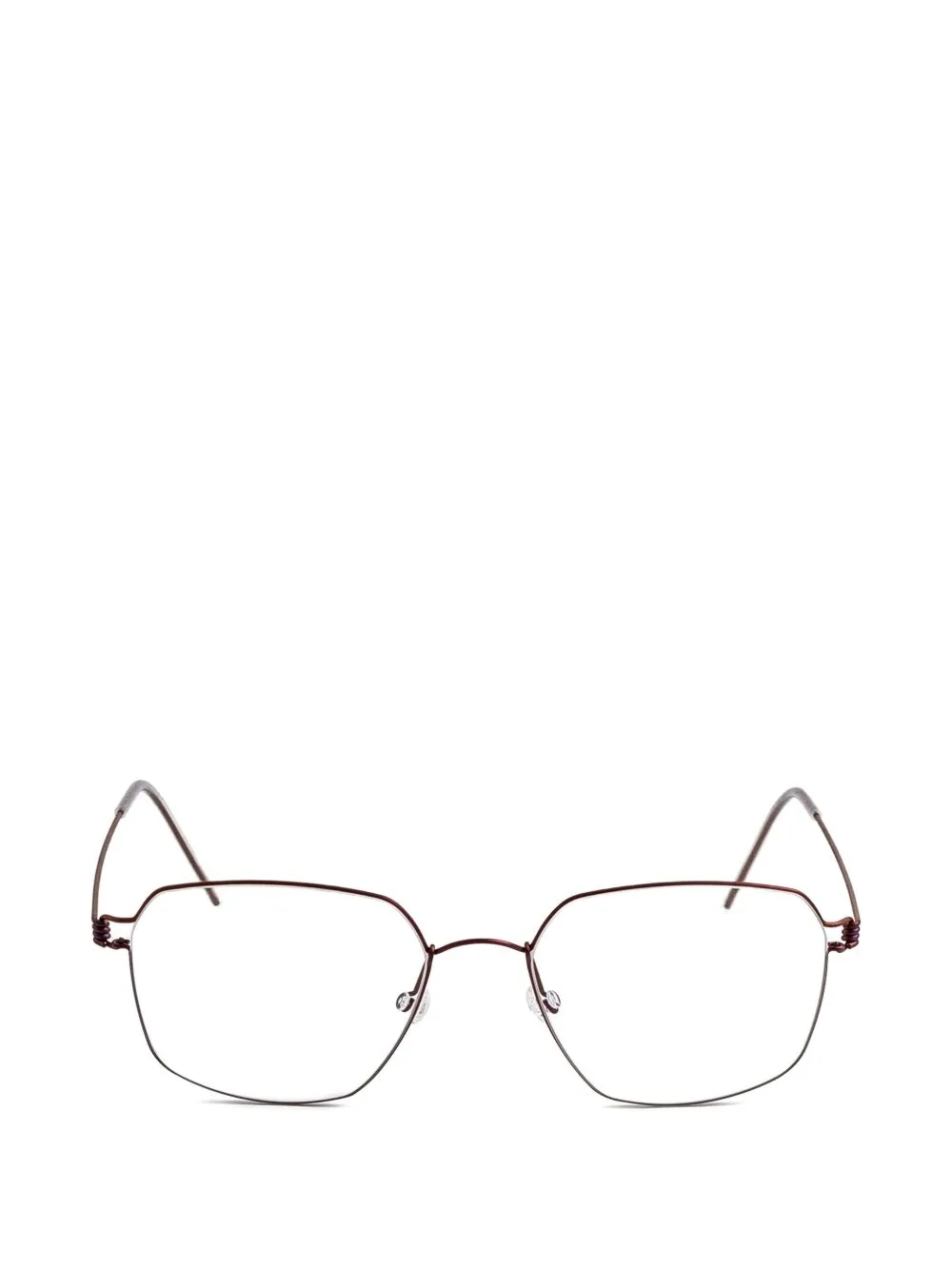 Daniela Geometric-Frame Glasses by Lindberg