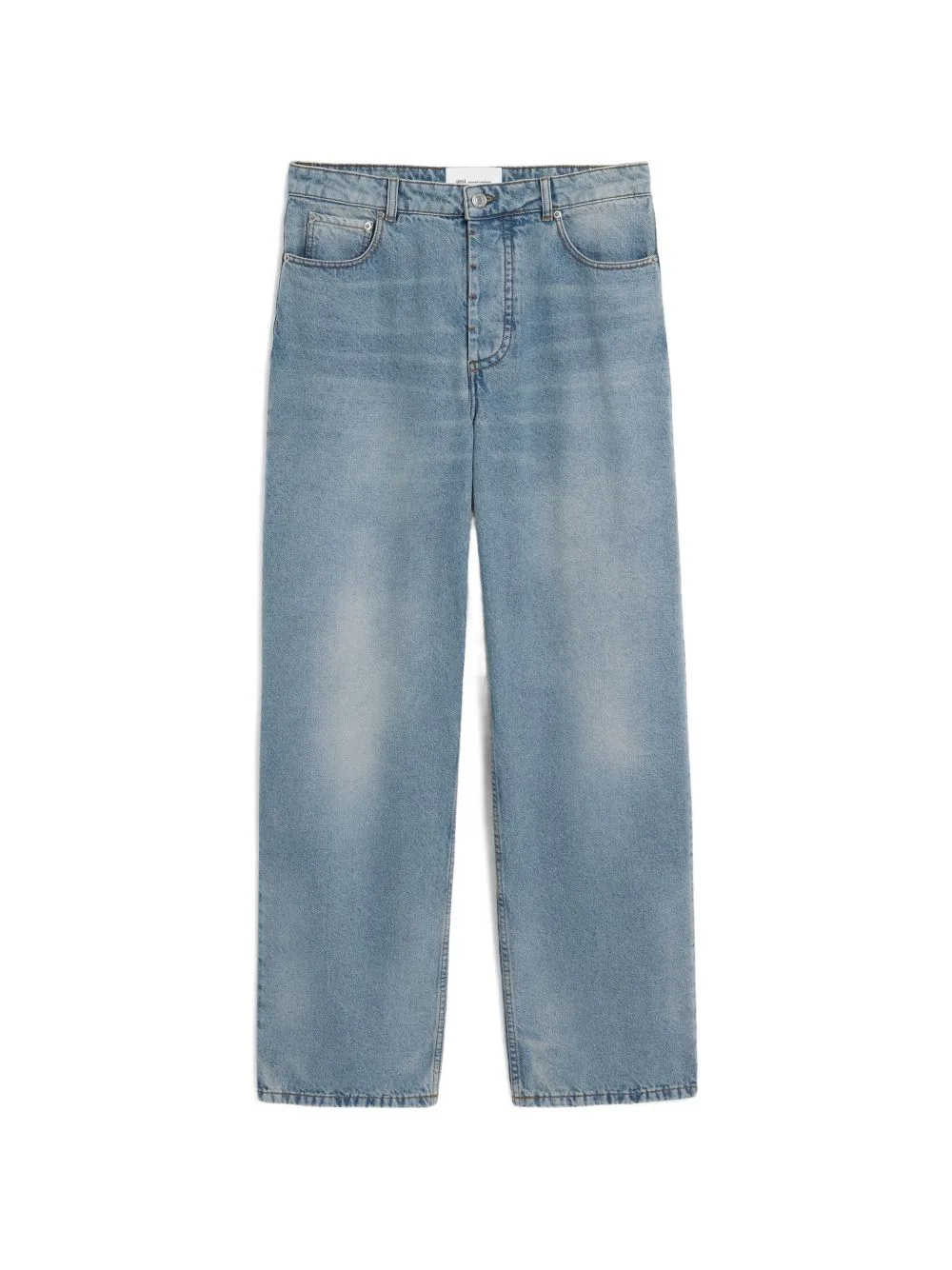 Baggy-Fit Cotton Jeans by AMI Paris