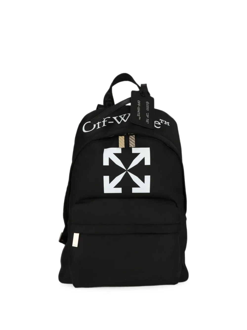 Logo-Print Backpack by Off-White