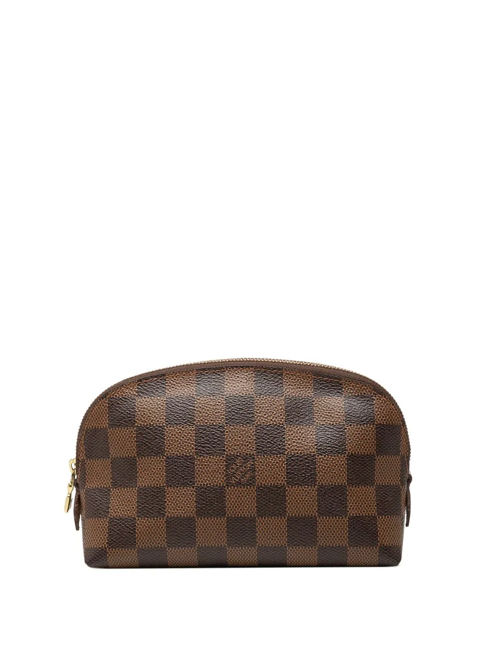 2011 Damier Ebene Cosmetic PM Pouch by Louis Vuitton Pre-Owned