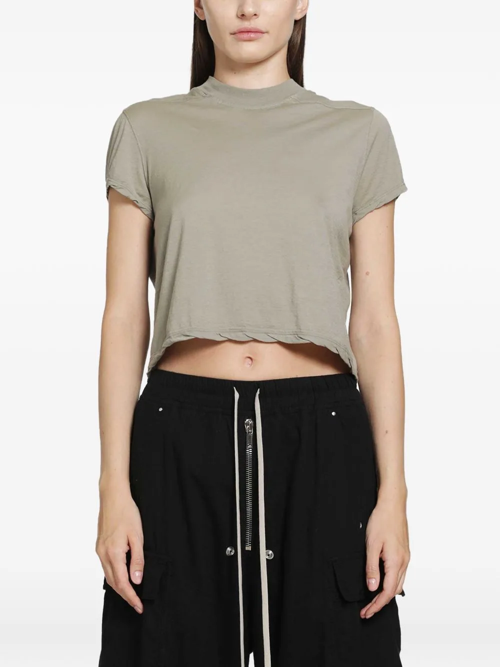 Small Level Cropped T-Shirt by Rick Owens DRKSHDW