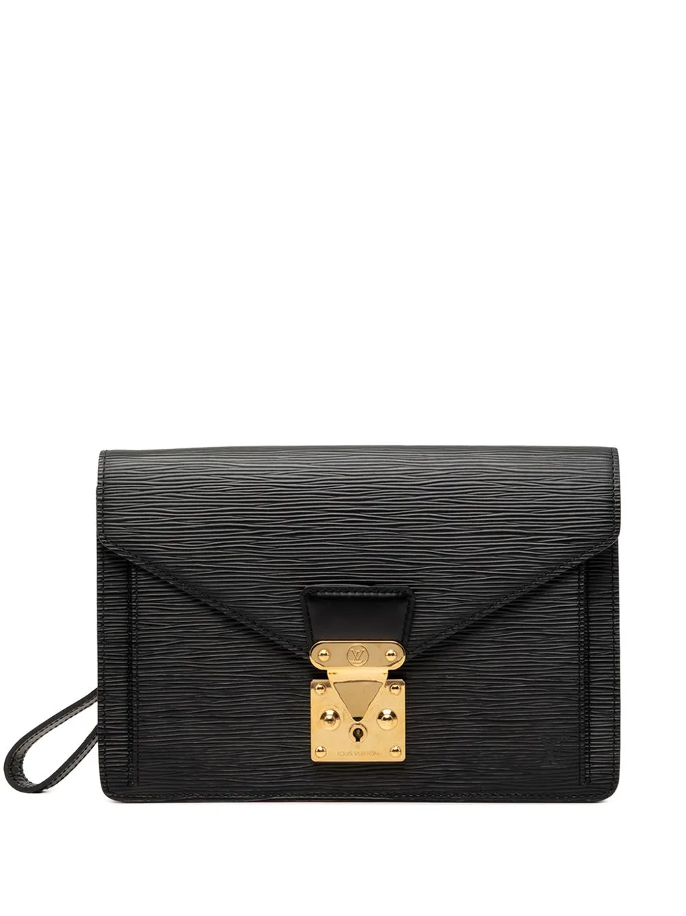 2003 Epi Pochette Sellier Dragonne Clutch Bag by Louis Vuitton Pre-Owned
