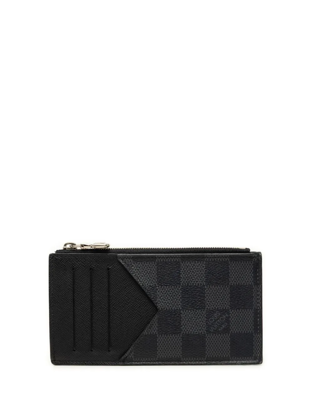 2020 Damier Graphite Coin Card Holder by Louis Vuitton Pre-Owned